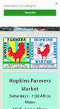 Mobile Screenshot of hopkinsfarmersmarket.com